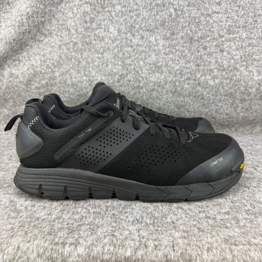 ✅Mens 12 Danner Lead Time 3" Safety Toe Work Boot/Shoes SR NMT EH ASTM Vibram - Picture 9 of 15